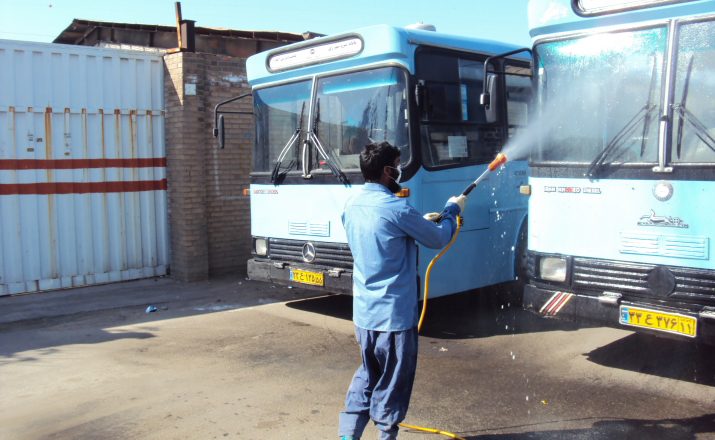 گندزدایی و ضدعفونی کردن معابر روستا